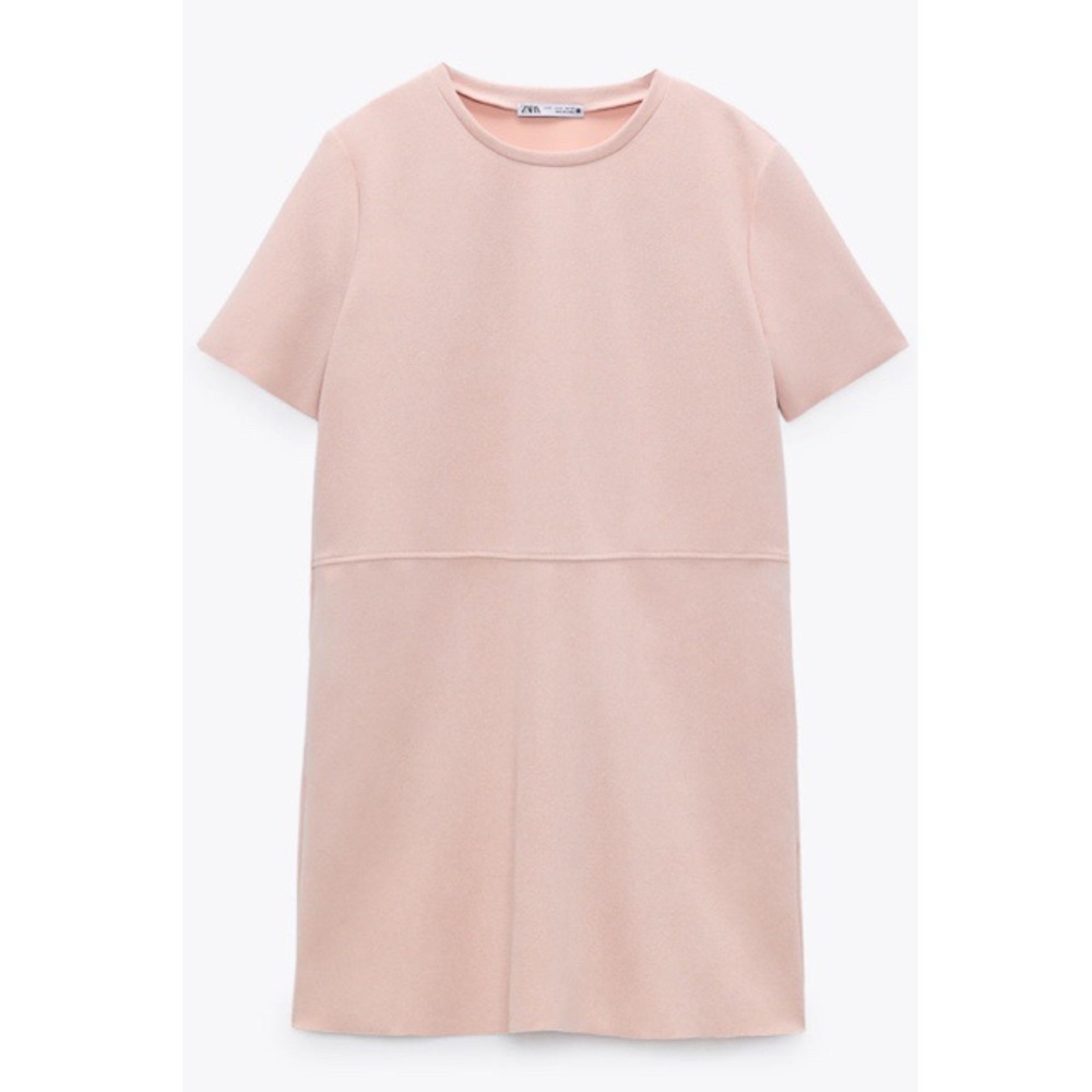 Pink Zara Short Sleeve Dress (never worn)